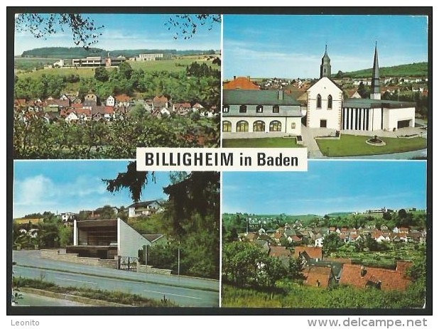 BILLIGHEIM In Baden Karlsruhe Neckar Odenwald 1977 - Karlsruhe