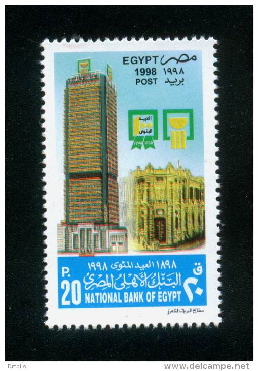 EGYPT / 1998 / NATIONAL BANK OF EGYPT / MNH / VF - Unused Stamps