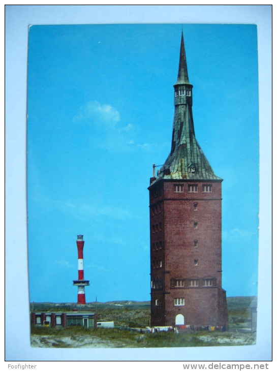 Germany: Nordseebad INSEL WANGEROOGE Westturm Und Leuchtturm - 1974 Used - Wangerooge