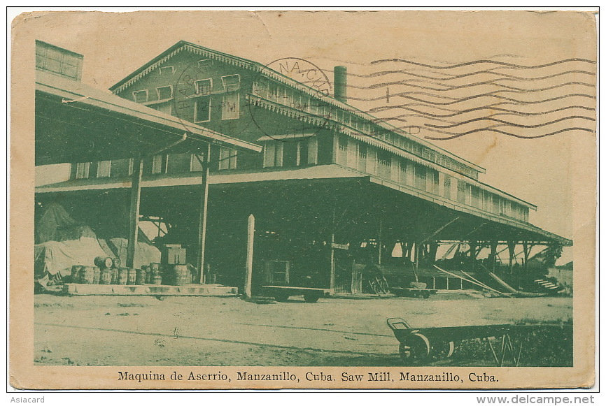 Manzanillo Saw Mill, Scierie Maquina De Aserrio - Cuba