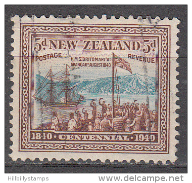 New Zealand    Scott No.  236  Used   Year  1940 - Gebraucht