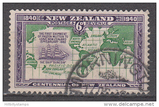 New Zealand    Scott No.  237   Used   Year  1940 - Usati