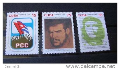 NEUF SERIE COMPLETE YVERT N°3664.3666 CUBA - Unused Stamps