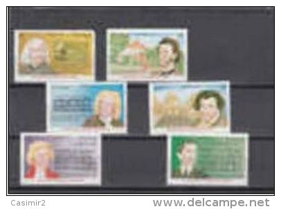 NEUF SERIE COMPLETE YVERT N°3653.3658 CUBA - Unused Stamps