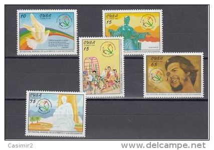 NEUF SERIE COMPLETE YVERT N°3632.3636 CUBA - Unused Stamps