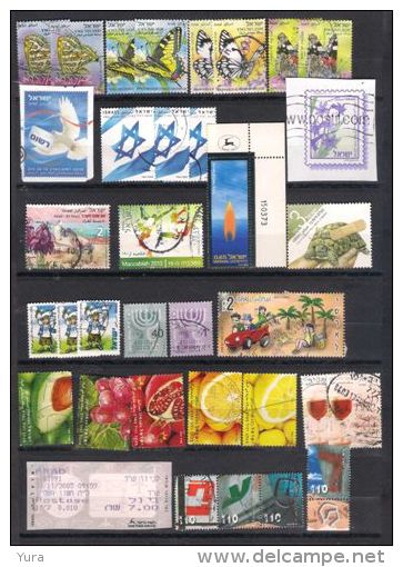 Lot 111 Israel 35 Different  Mint, Used - Otros & Sin Clasificación