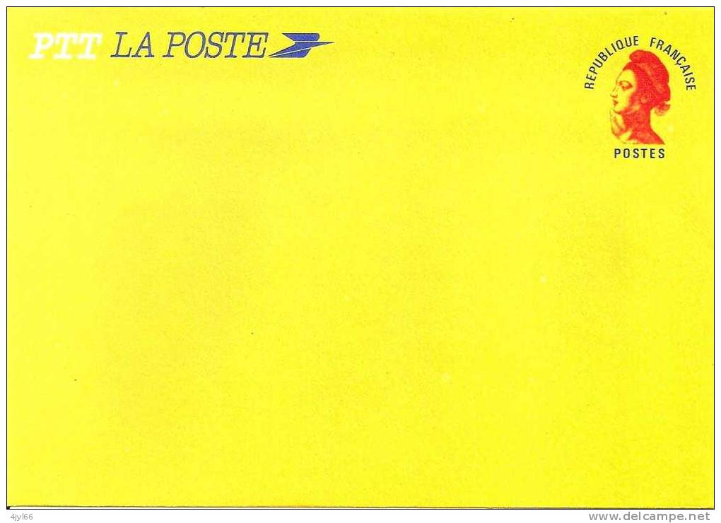 RARE 1984, Entiers Postaux Expérimentaux LIBERTE DE GANDON Vendus En ISÈRE + AÉROGRAMME PAPIER JAUNE - NEUFS** NON PLIÉS - Autres & Non Classés