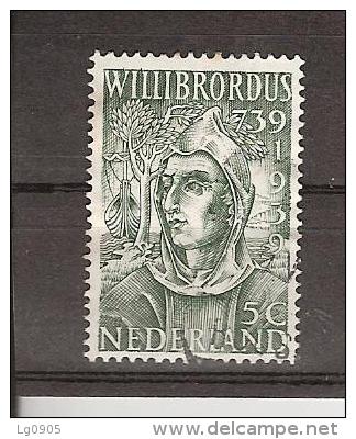 NVPH Netherlands Nederland Pays Bas Niederlande Holanda 323 Used ; Sint Willibrordus 1939 - Christendom