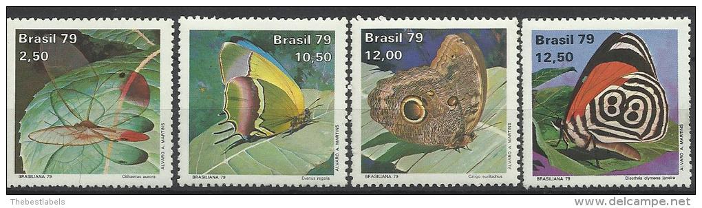 BRASIL **   1979  1374/77 - Unused Stamps