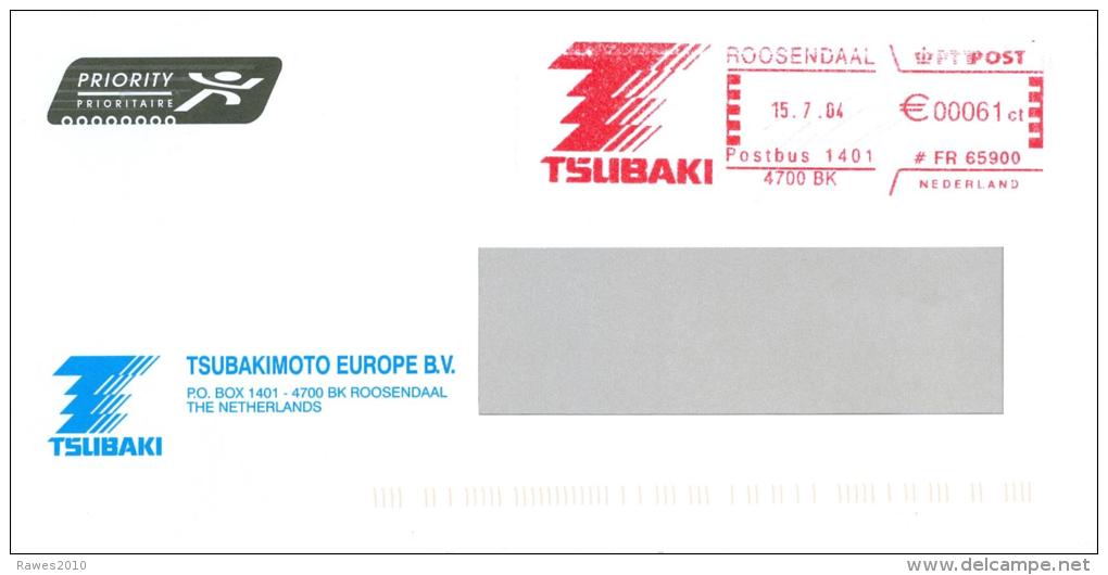 Niederlande Roosendaal AFS 2004 Postbus 1401 Tsubaki Tsubakimoto Europe B.V. Automotiv - Frankeermachines (EMA)