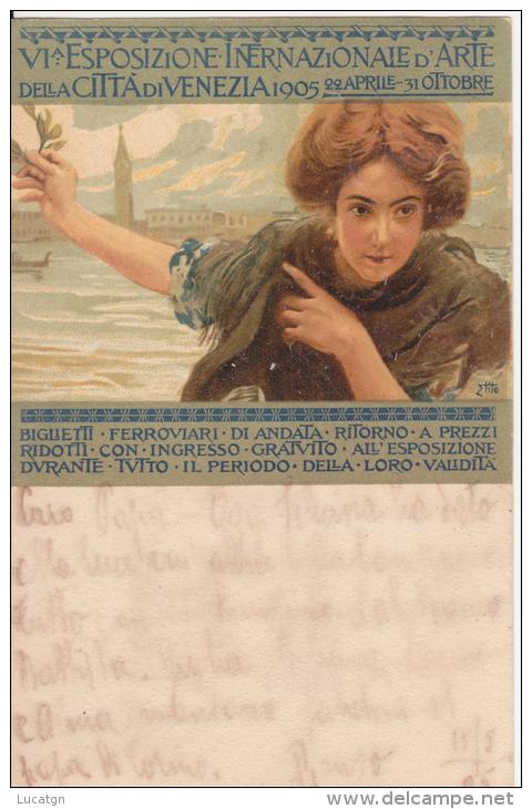 VENEZIA VENICE 1905 VI Esposizione Internazionale Arte Ill. TITO - Esposizioni