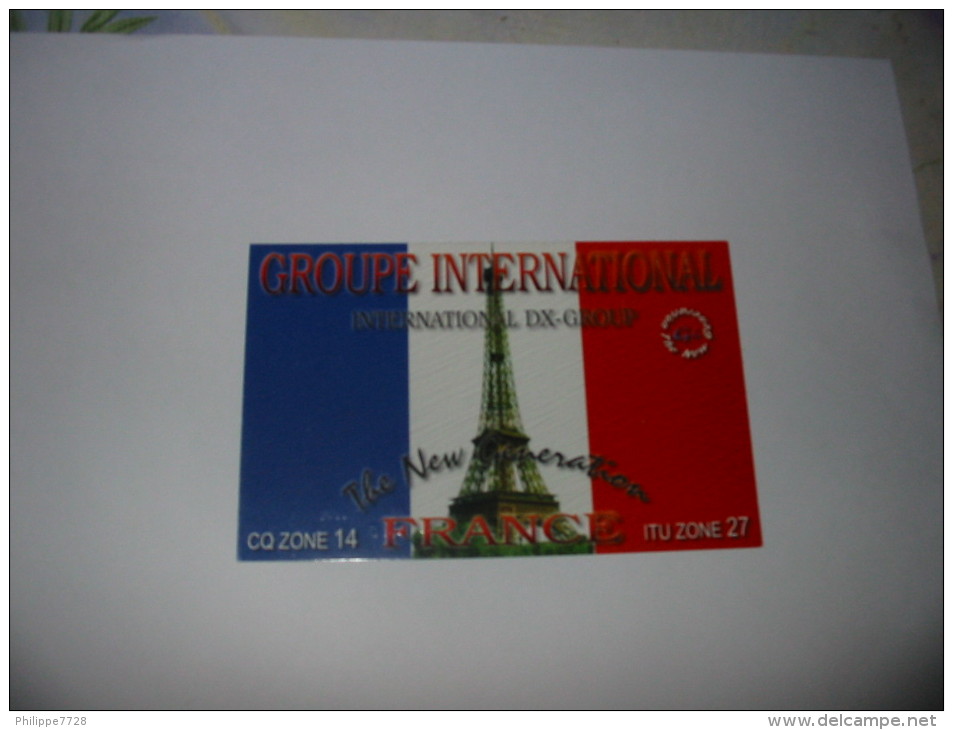 FRANCE  TOUR EIFFEL Carte CB * - CB-Funk