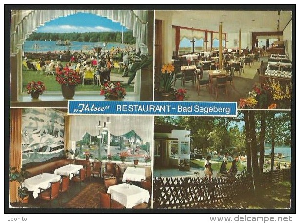 BAD SEGEBERG Restaurant Cafe IHLSEE Und BERGSCHLÖSSCHEN 1980 - Bad Segeberg