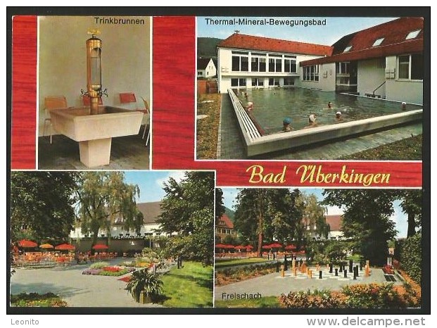 BAD ÜBERKINGEN Bad Hotel Gästehaus Freischach Trinkbrunnen Bewegungsbad - Bad Überkingen