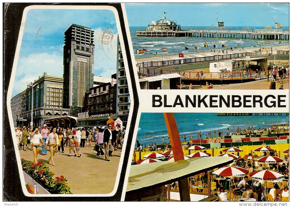 BLANKENBERGE- MULTIVUES-KURSAAL-HOTEL EDEN-PIER-VELODROME - Blankenberge