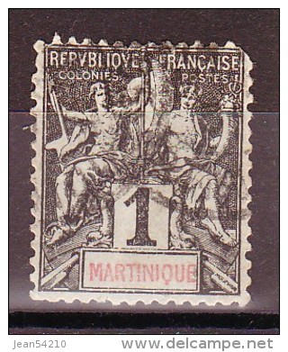 MARTINIQUE - Timbre N°31 Oblitéré 2ème Choix - Unused Stamps