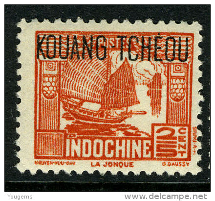 China France P.O. 1937 25c "KOWANG-TCHEOU" Overprint MLH - Impuestos