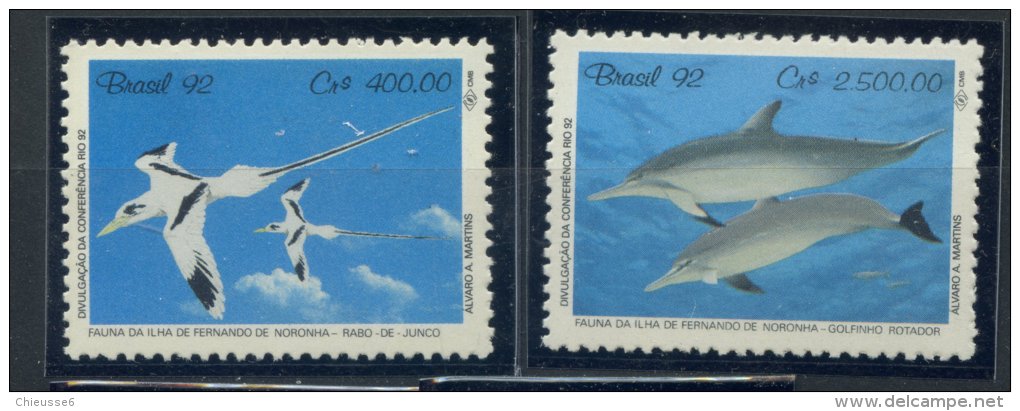 Brésil ** N° 2064/2065 -  Faune - - Used Stamps