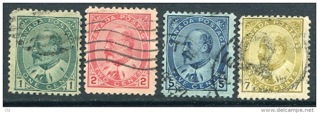 CANADA - Y&T 78 à 81 - Used Stamps