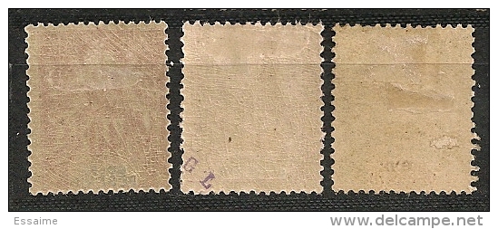 Golfe Du Bénin. 1893. N° 29,30,31.  Neuf * MH - Altri & Non Classificati