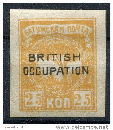 Russie                  9  *    Occupation Britannique - 1919-20 Occupation Britannique