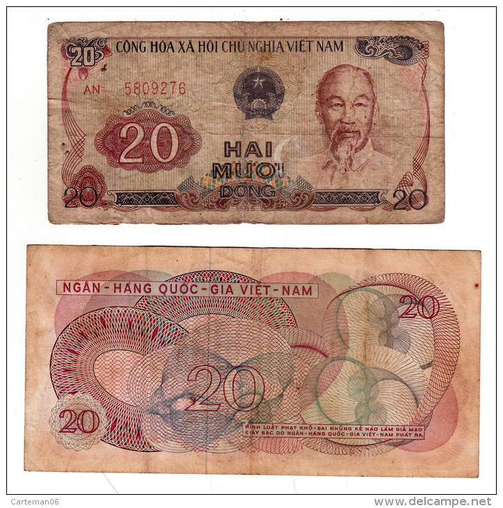 2 Billets - Viêt Nam - Vietnam