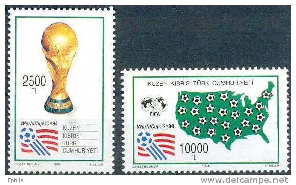 1994 NORTH CYPRUS FIFA WORLD CUP FOOTBALL SOCCER MNH ** - 1994 – Vereinigte Staaten