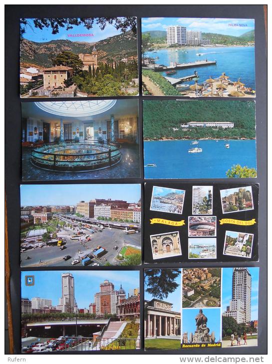 SPAIN        8 POSTAIS  - 2 Scans  -    (Nº04416) - 5 - 99 Postcards