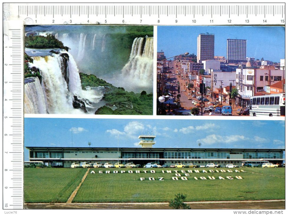 NEHRUFOZ DI IGUACU -  Aeroport Internacional  -  Saltos De Odoro E Benjamin - 3 Vues - Autres