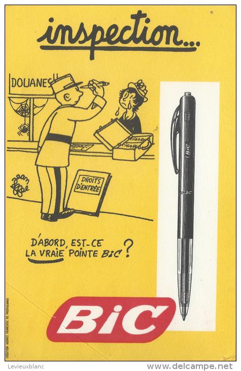 Stylo à Bille / BIC / INSPECTION/ Est-ce La Vraie Pointe  BIC ? /Vers 1950-1960        BUV96 - Papierwaren