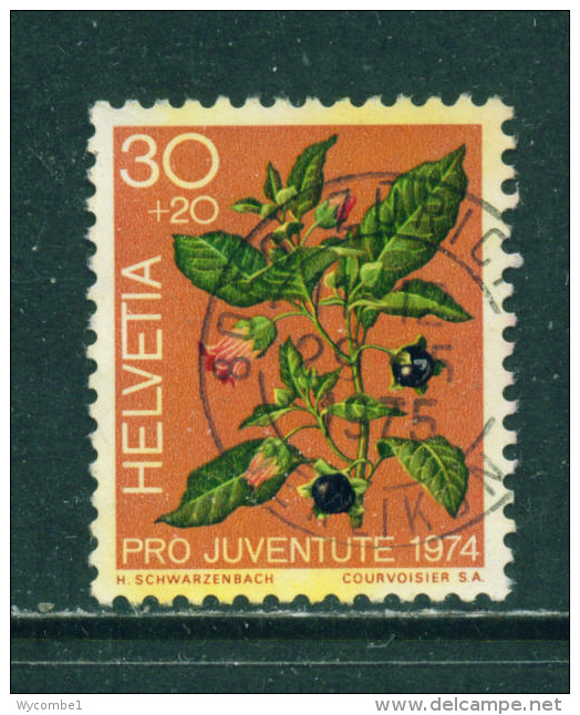 SWITZERLAND - 1974  Pro Juventute  30+20c  Used As Scan - Used Stamps