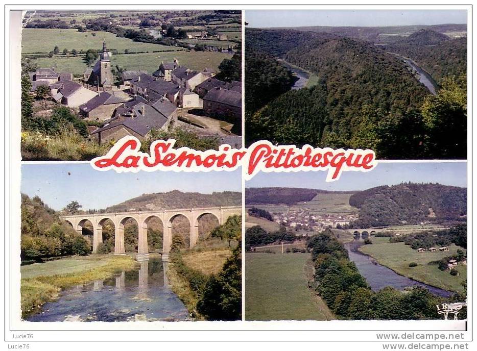 LA SEMOIS PITTORESQUE - 4 Vues  : Chassepierre, Ste Cécile, Herbeumont, Dohan S/Semois  - N°  BX  7 - Chassepierre