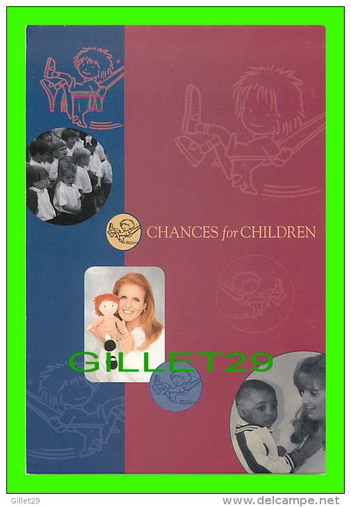 FEMMES CÉLÈBRES - SARAH, THE DUCHESS OF YORK IN 1994  CHANCES FOR CHILDREN - EYECARDS - - Femmes Célèbres