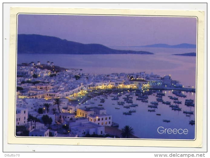 Myconos - Grecia - Formato Exstra Grande Viaggiata - D - Grecia