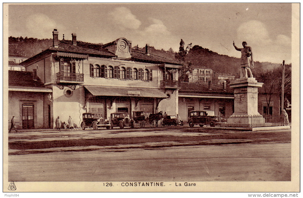 ALGERIE - CONSTANTINE - LA GARE. - Constantine