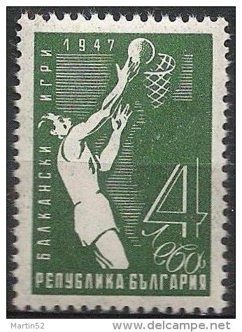 Bulgaria - Bulgarien - Bulgarie 1947: Michel-No. 607 ** MNH Aus Satz Mit Anderen Motiven - Basketball