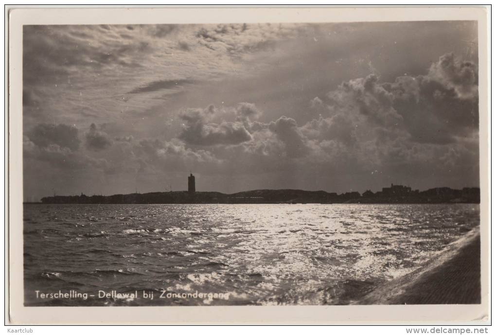 Terschelling: ´Dellewal Bij Zonsondergang´ - Holland / Nederland -  Lighthouse / Phare / Leuchtturm / Vuurtoren - Terschelling