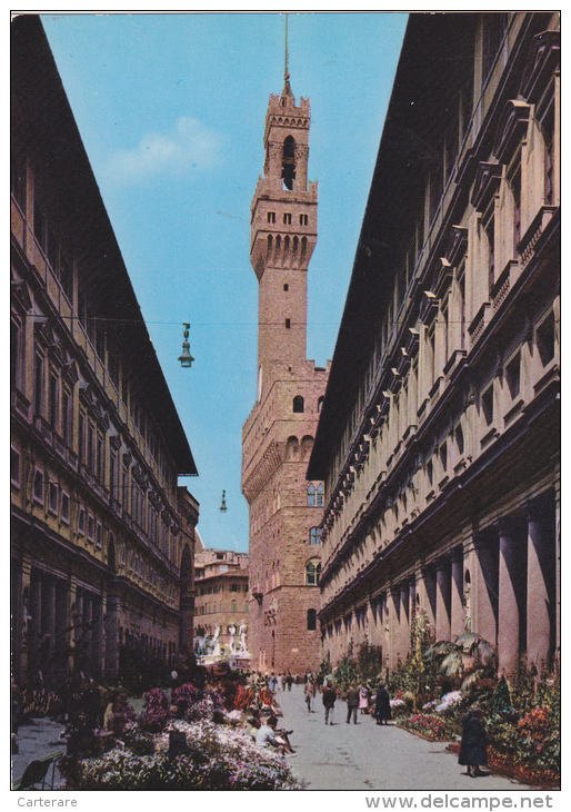 Italie,italia,FLORENCE,FIRENZE,toscana,toscane,berceau De La Renaissance,PALAZZO VECCHIO,FLEURS - Firenze (Florence)