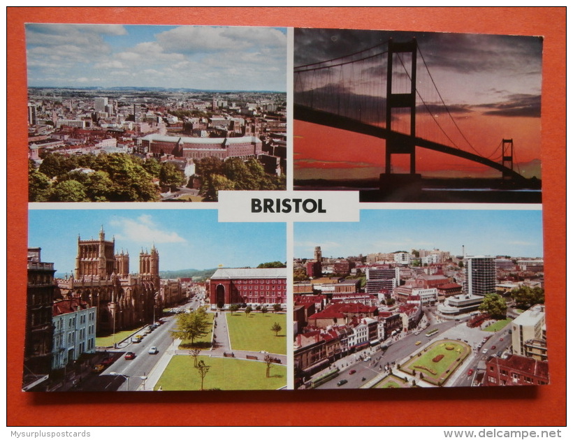 29665 PC: BRISTOL: Bristol Multi View Post Card. - Bristol