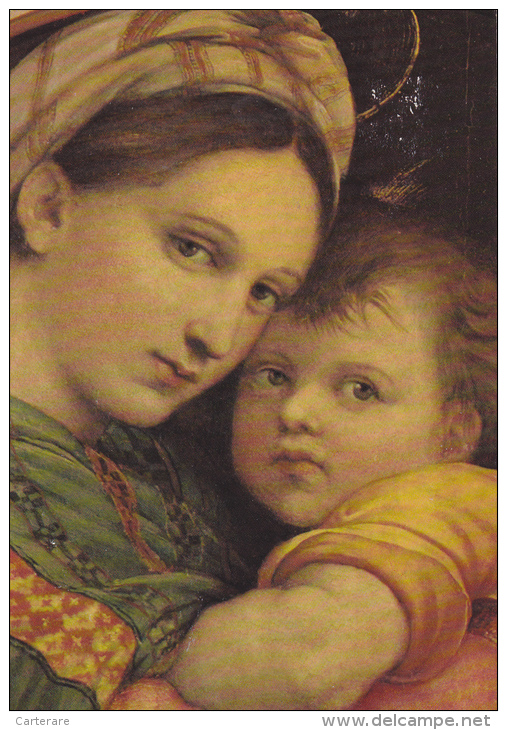 Italie,italia,FLORENCE,FIRENZE,toscana,toscane,berceau De La Renaissance,LA VIERGE SEGGIOLA,MADONNA,galerie PITTI - Firenze (Florence)