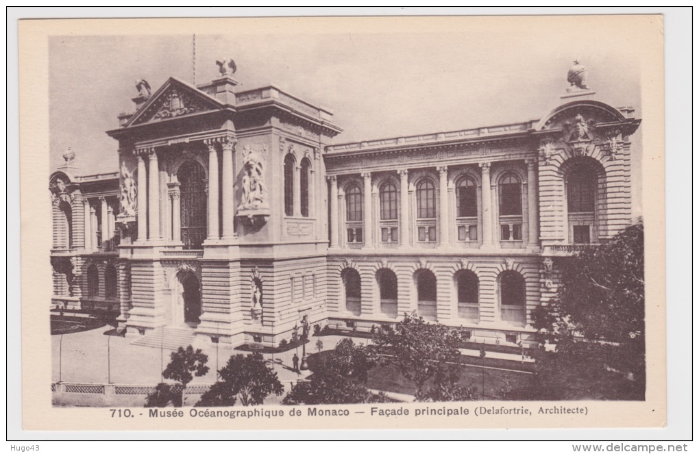 MONACO - N° 710 - MUSEE OCEANOGRAPHIQUE - FACADE PRINCIPALE - Oceanographic Museum