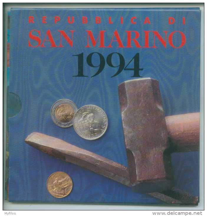 1994 SAN MARINO DIVISIONALE CONFEZIONE ZECCA  "MARINO IL SANTO" - San Marino