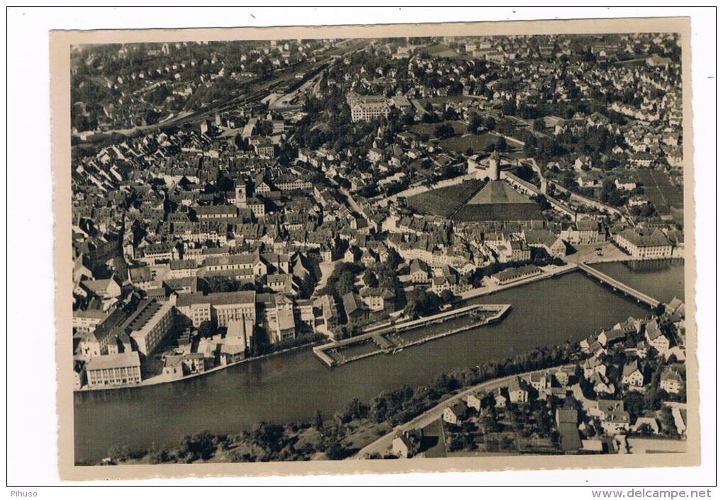 CH2612     SCHAFFHAUSEN : Fliegeraufnahme ( Schwimmbad-swimmingpool-P Iscine) - Autres & Non Classés