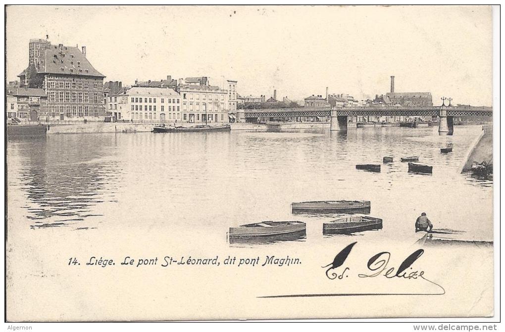 8732 - Liége Le Pont St-Léonard Dit Pont Maghin - Liege