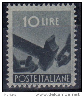 PIA - ITALIA SPECIALIZZAZIONE: 1945 : Democratica - (SAS 558 - CARRARO 16/I) - Variétés Et Curiosités