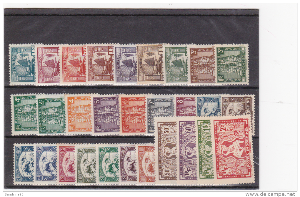 INDOCHINE SERIE DE 1931/1939 - Unused Stamps