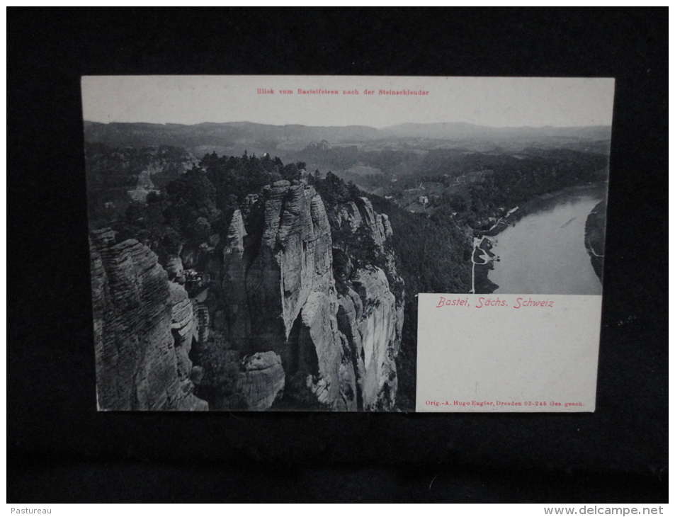 Bastel , Sächs . Schweiz. - Bastei (sächs. Schweiz)