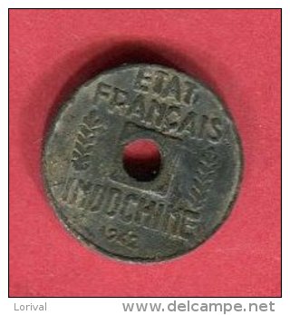 INDOCHINE 1 CENT 1942  TB/TTB 18 - Vietnam