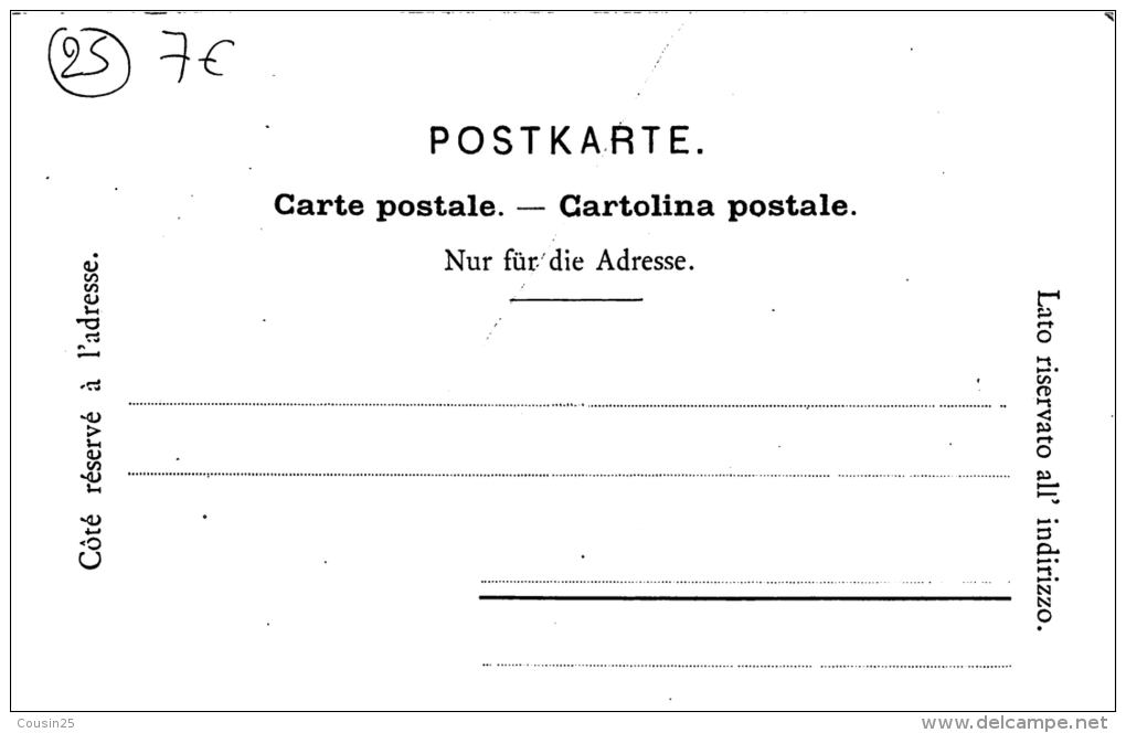 25 La Chute Du DOUBS - Autres & Non Classés