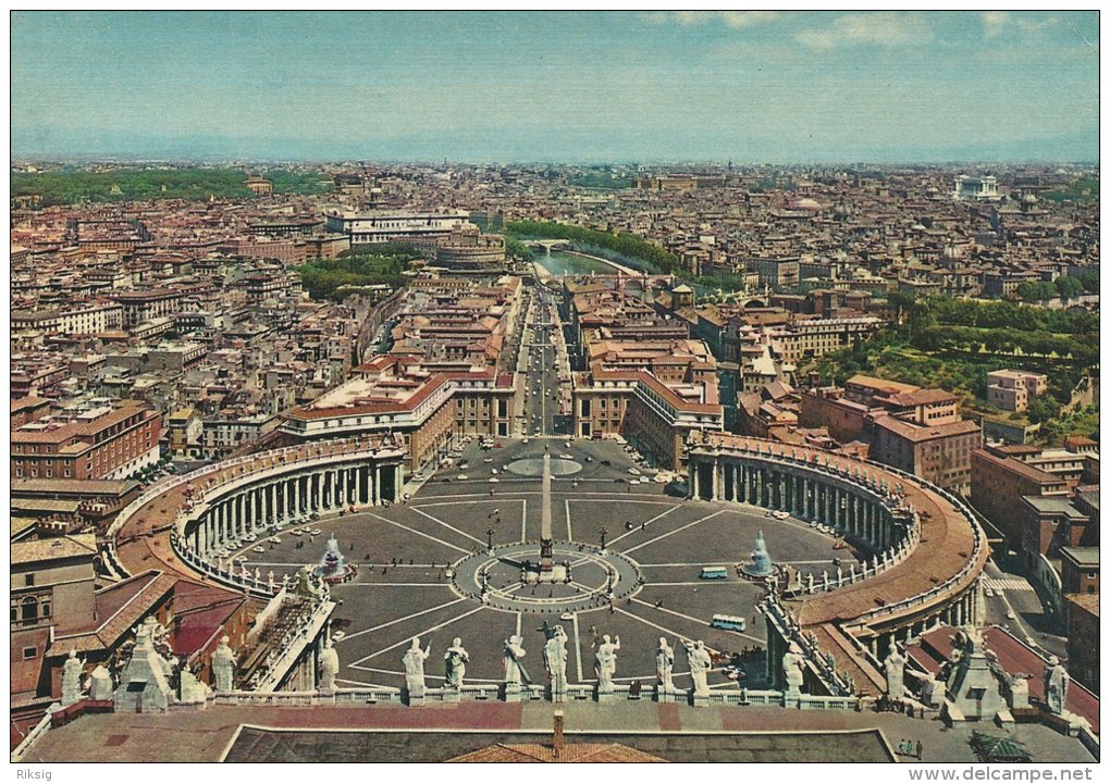 Citte Del Vaticano  - St. Peter`s Square   # 02912 - Vatican